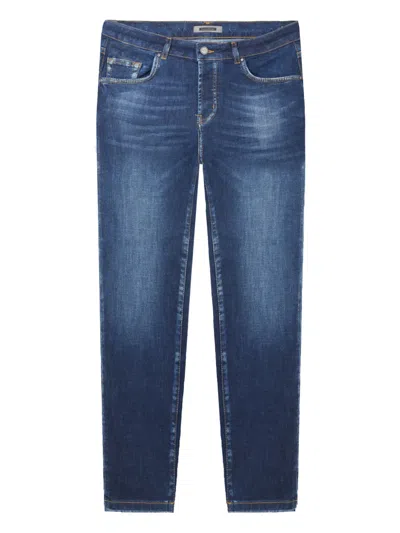 Gazzarrini X Michele Franzese Five-pockets Jeans In Blue