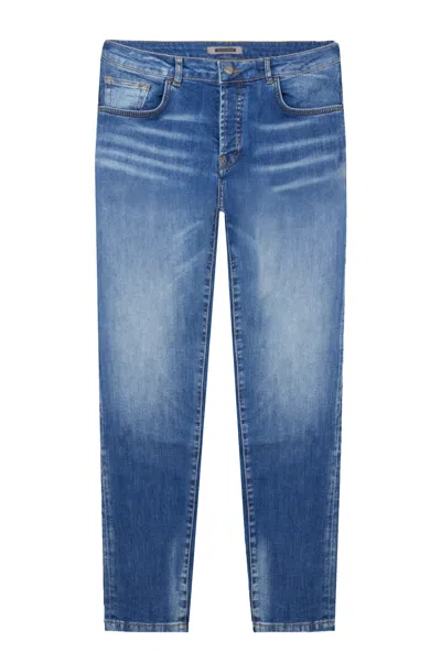 Gazzarrini X Michele Franzese Jeans In Blue