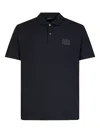 Gazzarrini X Michele Franzese Logo-patch Polo Shirt In Blue