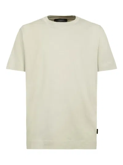 Gazzarrini X Michele Franzese Logo-tag T-shirt In Neutral