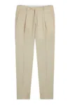 Gazzarrini X Michele Franzese Tailored Trousers In Beige