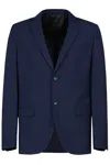 Gazzarrini X Michele Franzese Single-breasted Tailored Blazer In Blue