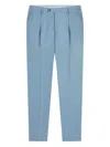 Gazzarrini X Michele Franzese Pleated Tailored Trousers In Blue