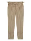 Gazzarrini X Michele Franzese Pleated Trousers In Brown