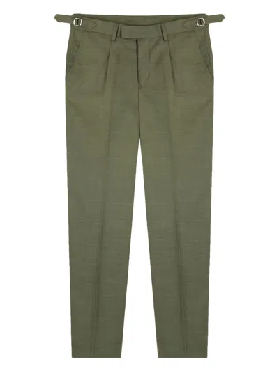 Gazzarrini X Michele Franzese Pleated Trousers In Gray