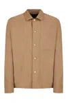 Gazzarrini X Michele Franzese Button-up Shirt In Brown
