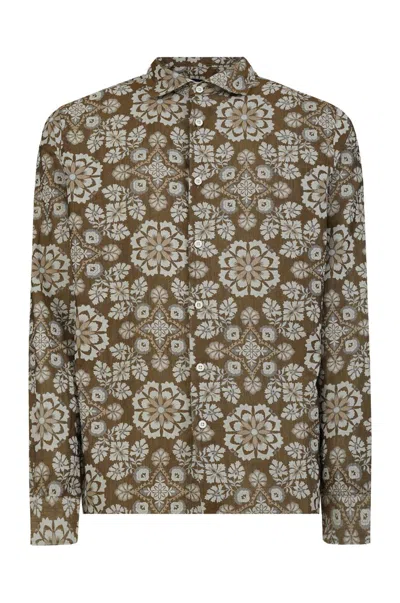 Gazzarrini X Michele Franzese Shirts In Beige