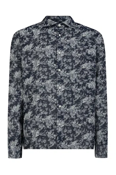 Gazzarrini X Michele Franzese Shirts In Blue