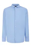Gazzarrini X Michele Franzese Shirt In Clear Blue