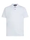 Gazzarrini X Michele Franzese Short-sleeved Cotton Polo Shirt In White