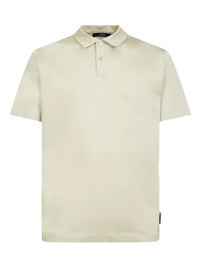 Gazzarrini X Michele Franzese Short-sleeved Polo Shirt In Neutral