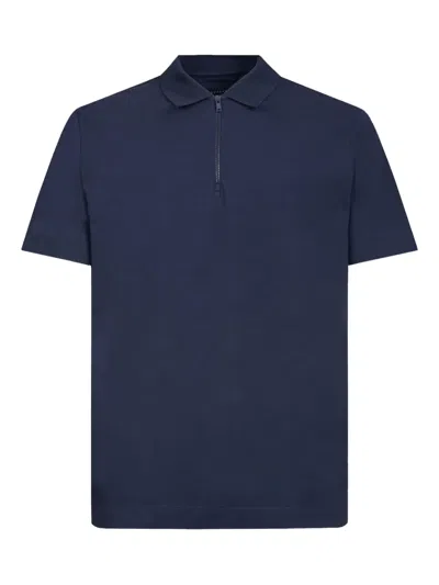 Gazzarrini X Michele Franzese Short-sleeved Polo Shirt In Black