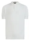 Gazzarrini X Michele Franzese Short-sleeved Polo Shirt In White