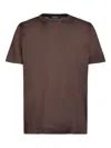 Gazzarrini X Michele Franzese Short-sleeved T-shirt In Brown