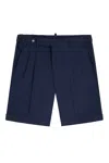 Shop Gazzarrini X Michele Franzese Shorts In Blue