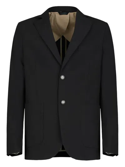 Gazzarrini X Michele Franzese Single-breasted Blazer In Black