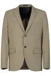 Gazzarrini X Michele Franzese Single-breasted Blazer Suit In Neutral