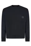 Gazzarrini X Michele Franzese Crew-neck Sweatshirt In Black