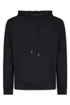 Gazzarrini X Michele Franzese Logo-print Cotton-blend Hoodie In Black