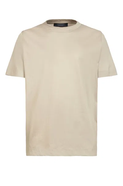 Gazzarrini X Michele Franzese T-shirt In Beige