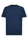 Gazzarrini X Michele Franzese Crew-neck Cotton T-shirt In Blue