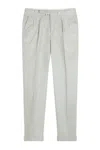 Gazzarrini X Michele Franzese Pleat-detail Linen Trousers