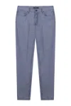 Gazzarrini X Michele Franzese Five-pocket Pants In Blue