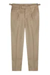 Gazzarrini X Michele Franzese Pleated Trousers In Beige