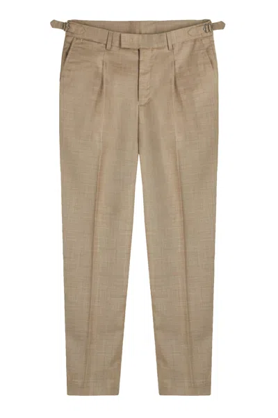 Gazzarrini X Michele Franzese Trousers In Beige