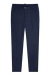 Gazzarrini X Michele Franzese Pressed-crease Trousers In Blue