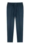 Gazzarrini X Michele Franzese Drawstring Trousers In Blue