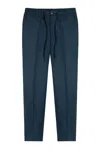 Gazzarrini X Michele Franzese Drawstring Trousers In Blue