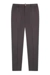 Gazzarrini X Michele Franzese Cargo-pocket Tailored Trousers In Brown