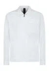 Gazzarrini X Michele Franzese Classic-collar Cotton Jacket In White