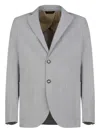 Gazzarrini X Michele Franzese Wool-blend Blazer In Gray