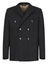 Gazzarrini X Michele Franzese Wool-blend Blazer In Black