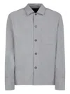 Gazzarrini X Michele Franzese Wool-blend Shirt In Gray