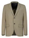 Gazzarrini X Michele Franzese Single-breasted Blazer Suit In Neutral