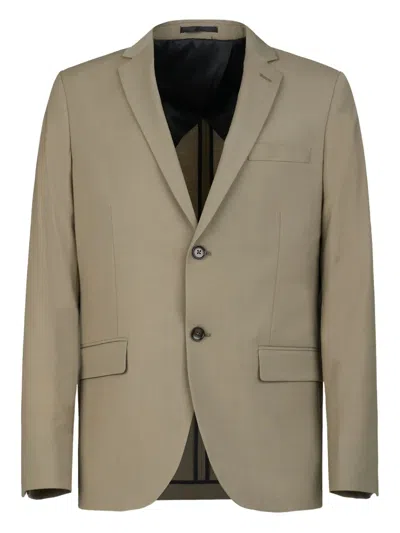 Gazzarrini X Michele Franzese Wool-blend Suit In Neutral