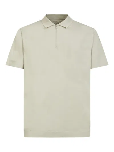 Gazzarrini X Michele Franzese Zip-up Polo Shirt In Green
