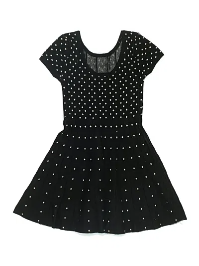 Pre-owned Gb Girls Kids' Dress In Black