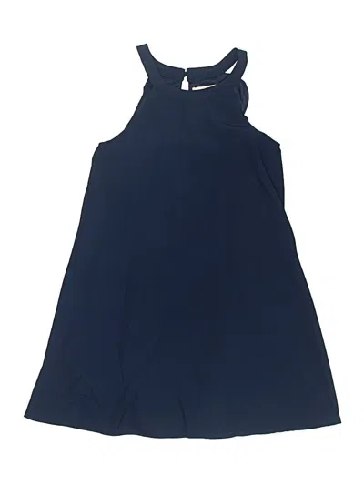 Pre-owned Gb Girls Kids' Dress In Blue