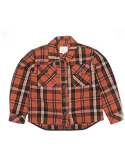 Pre-owned Gb Girls Kids' Jacket In Orange