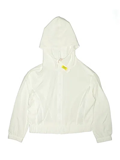 Pre-owned Gb Girls Kids' Jacket In White