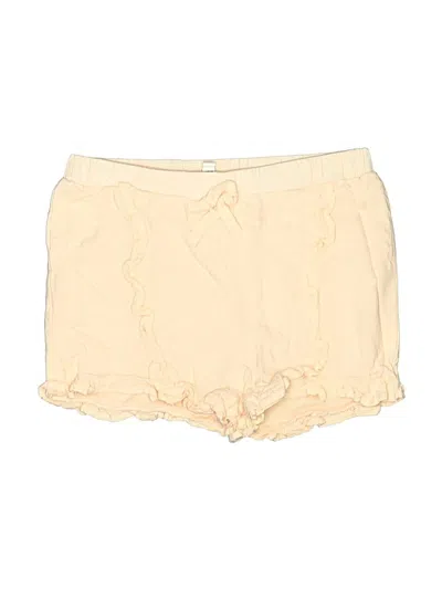 Pre-owned Gb Girls Kids' Shorts In Ivory