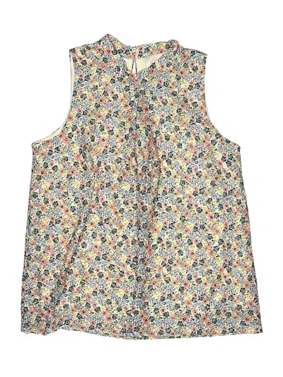 Pre-owned Gb Girls Kids' Sleeveless Blouse In Orange