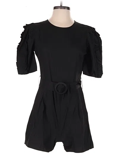 Pre-owned Gb Romper In Black