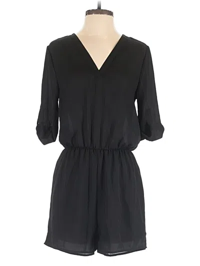 Pre-owned Gb Romper In Black