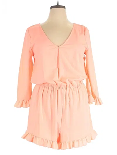 Pre-owned Gb Romper In Orange