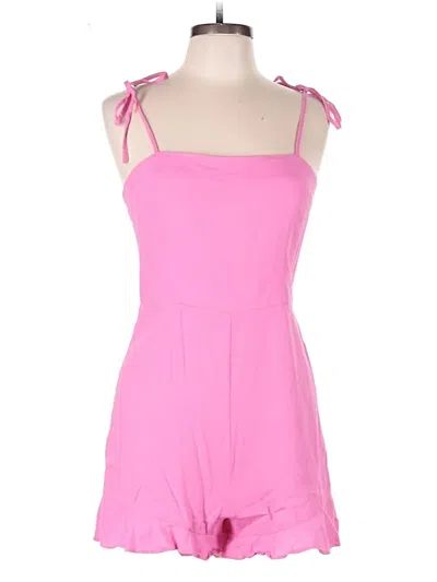 Pre-owned Gb Romper In Pink